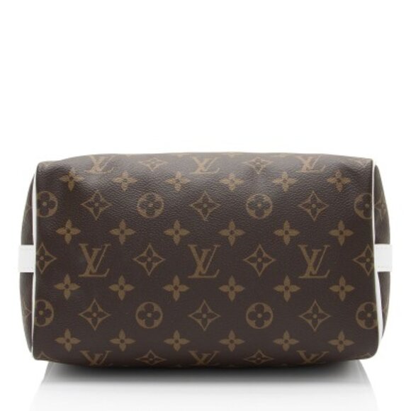 LOUIS VUITTON Monogram Canvas LV Match Speedy Bandouliere 25 Satchel pristine! - Picture 9 of 16